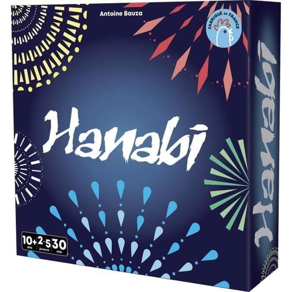 Hanabi - Asmodee - Taktisk og samarbeidsspill - fra 8 år og oppover