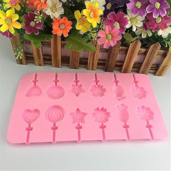 Kakeformer Gulrot Lollipop Styling Aromatisk Gipsform - 2 stk No11324