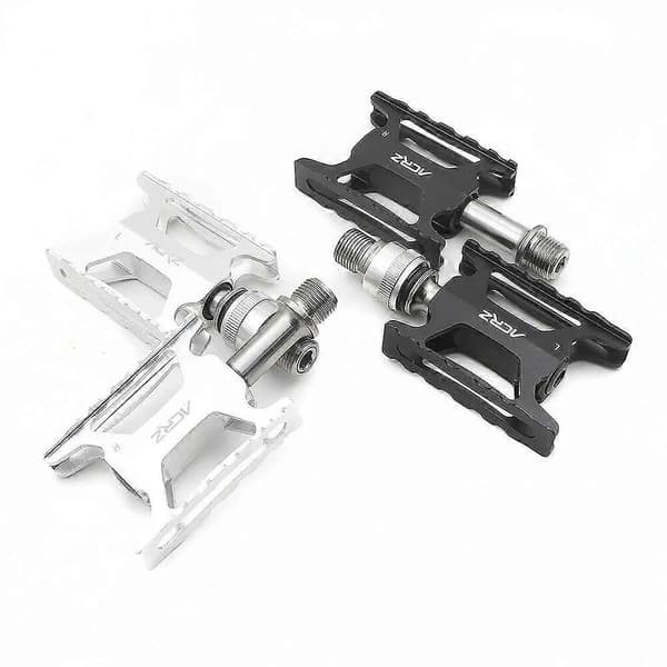 Ultralette CNC pedaler med fuld titaniumaksel til BROMPTON silver ACRZ logo