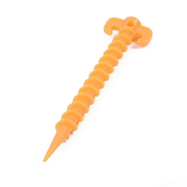 10 stk. 20 cm Plast Markiseplugger Campingtur Telt Jordplugger for Spiker