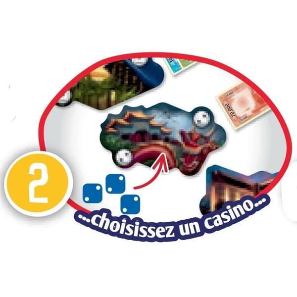 RAVENSBURGER Las Vegas brætspil og stemningsfulde spil