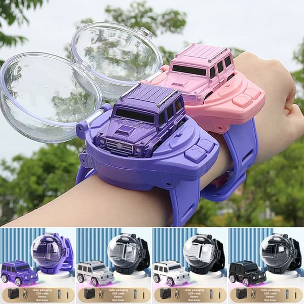 Watch Toy Barns Mini Elbil Racing Fjernkontroll silver