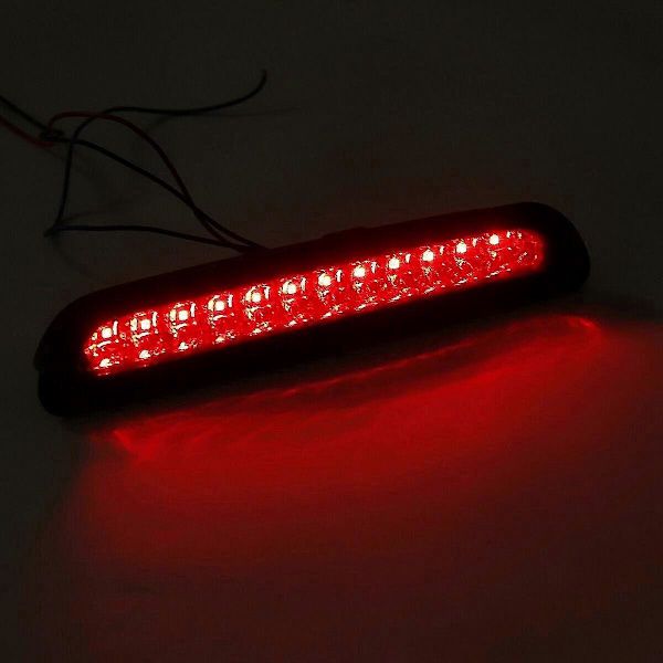 Røget 12-LED Tredje Bageste Bremselys Stoplys Baklygte til 2005-2013 Black