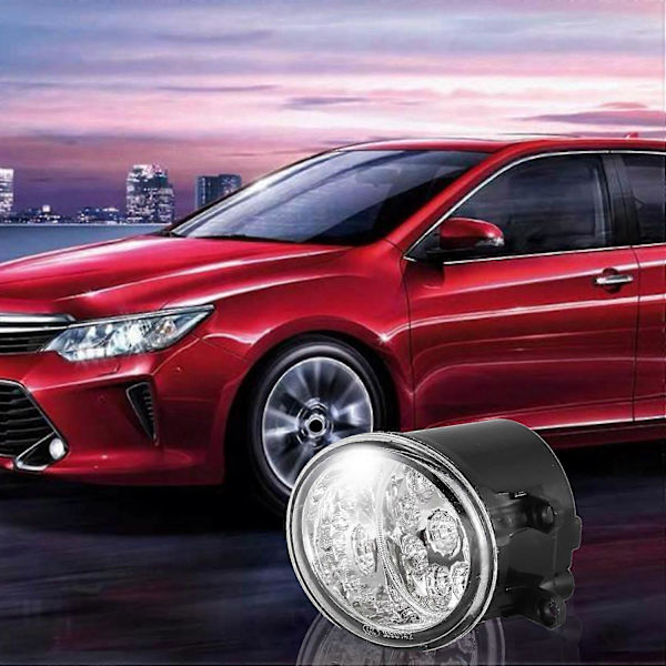 9 LED tåkelys kjørelys for Yaris
