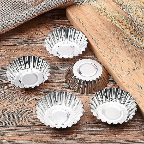 Kogegrejssæt 32 stk. Aluminium Cupcake Kage Cookie Foret Form Form Blik Bageværktøj Hot