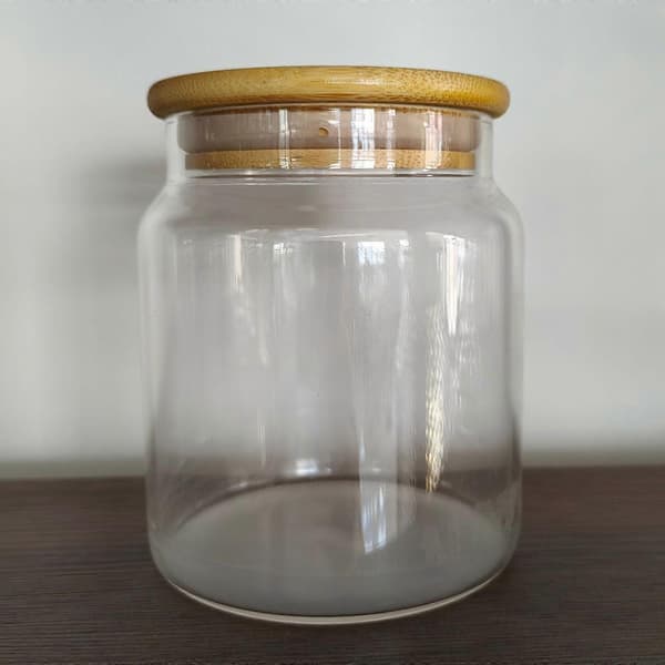Honningkrukke Multifunksjonell Vaskbar Honningbeholder for Te Sauser Bryllupsfest Clear 500ml