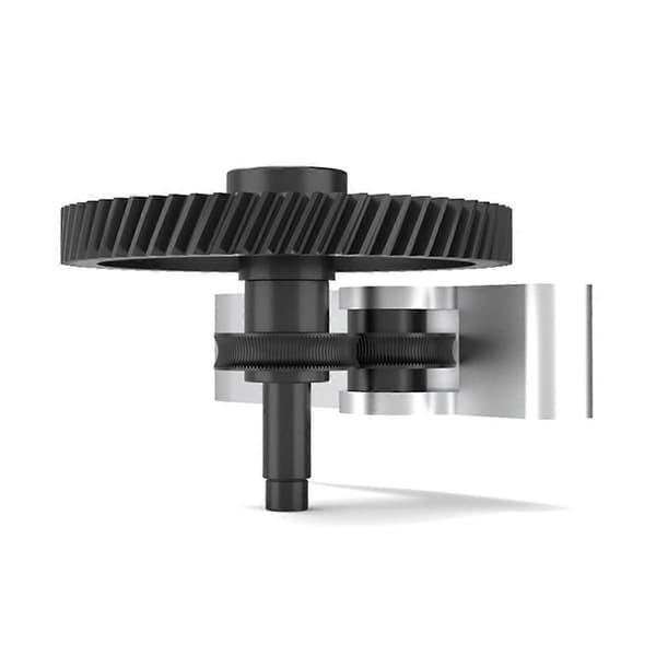Til A1 Mini Nano Belagt Hærdet Stål Ekstruder Gear Kit 3D Printer Tilbehør SilverBlack