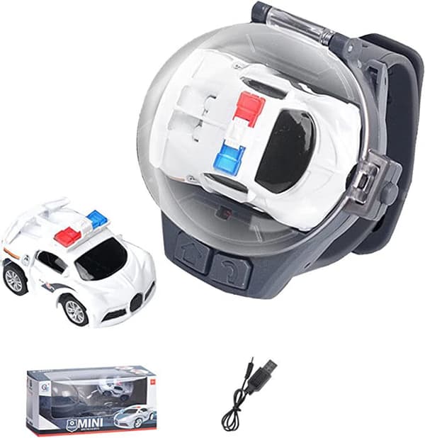 Leksaksbil Klocka 2.4G USB Laddning Mini Racing Fjärrkontroll C