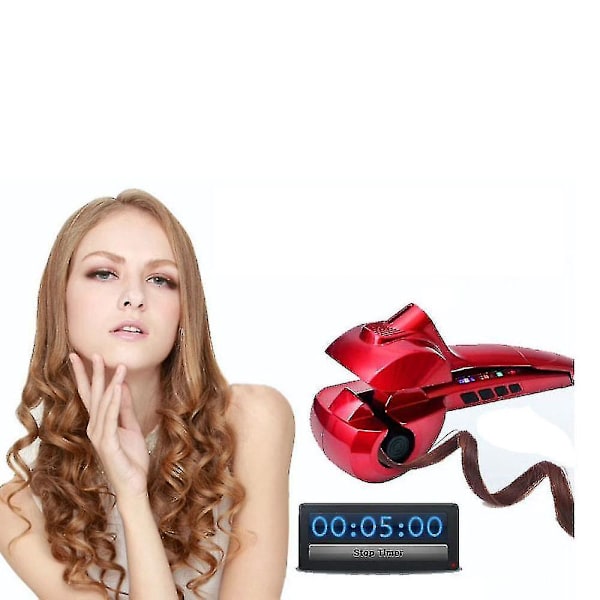 Krølltang damp spiral automatisk krølltang