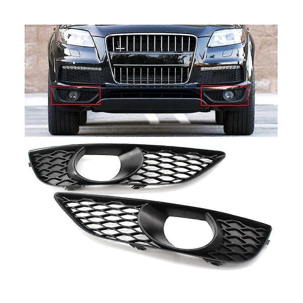 1 par tåkelysdeksel tåkelysgrill tåkelyshette for 4l 2009-2014 4l0807675c 4l0807676c