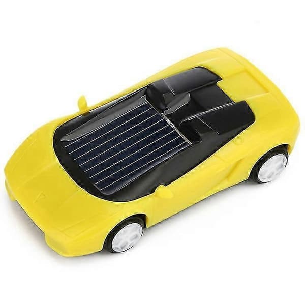 3 kpl Aurinkolelut Auto Käyttöinen Mini Auto Racer Lelu Lapsille[HK] Yellow