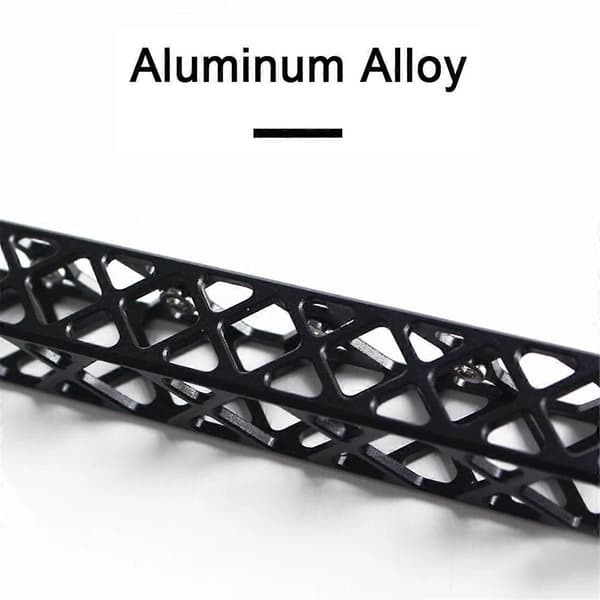 CNC Hul Gantry Letvægts X-akse 3D Printer Tilbehør Kompatibelt med SV08 3D Printer Black