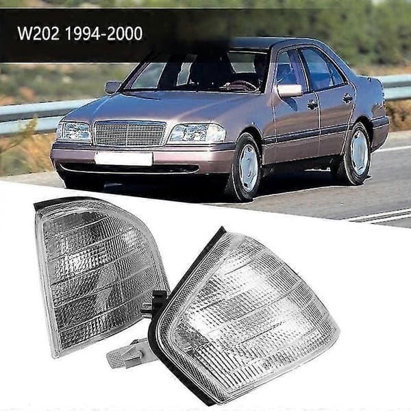 for C Class W202 1994-2000 Par Hjørnelys Blinklys Lamper 2028261143 2028261243