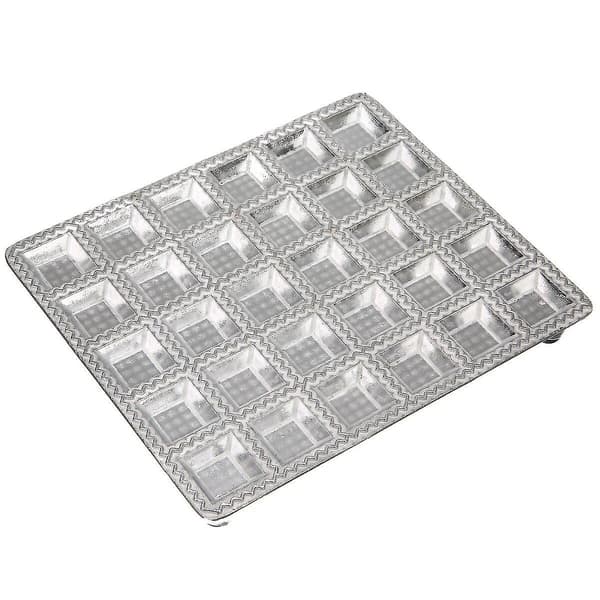 Bakeformer Sølv Dumplingform Ravioli Maker Gadgets Rask Press Pasta Pai Dumpling Lagingsverktøy