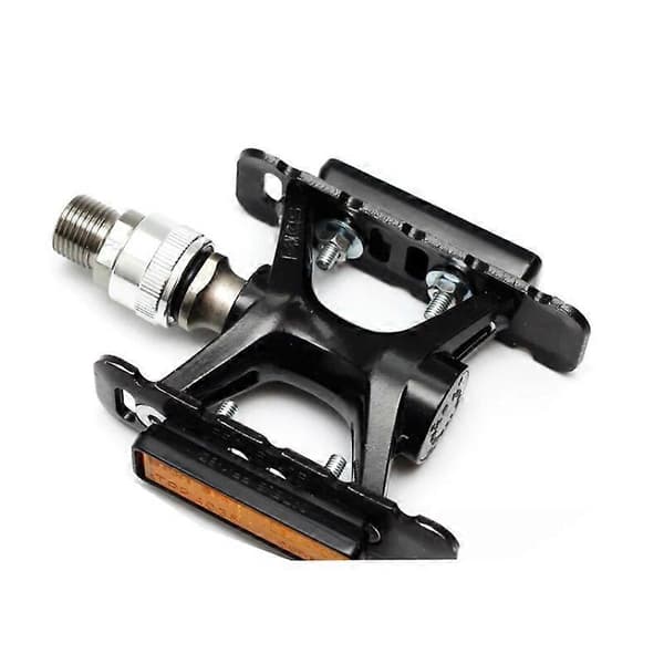 1 stk. Ultralet Titanium /Rustfrit stål Quick Release Adaptere foldecykel MKS ezy Pedal Aceoffix Pedaler til brompton Ti R side
