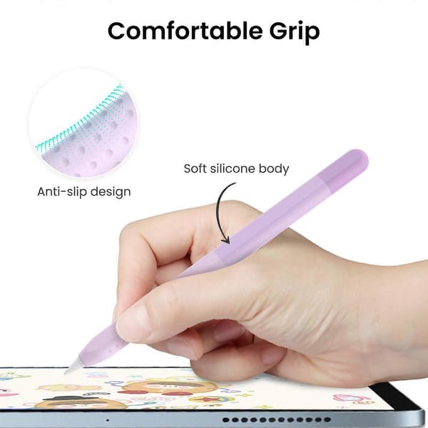 Apple Pencil USB-C AhaStyle PT102-3 silikonikynäkotelo Green