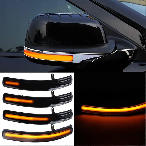 För Explorer 2011-2019 Bil Dynamisk Led Blinkers Ljus Backspegel Ljus Indikator