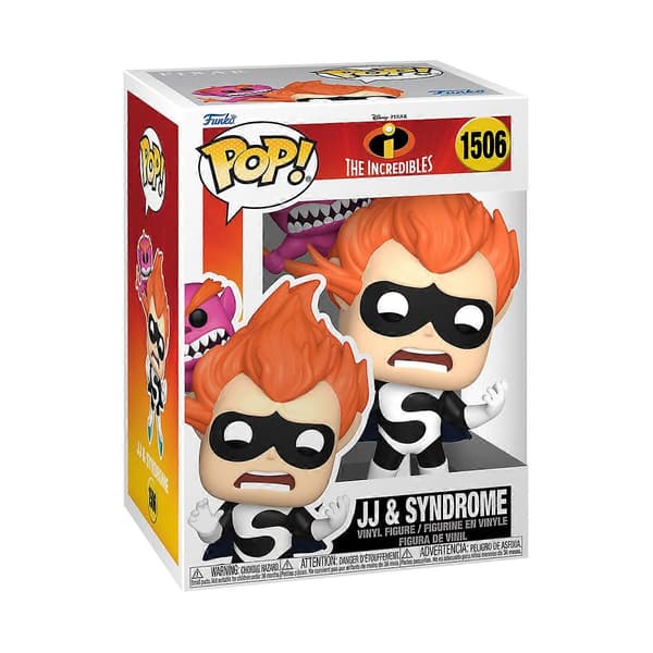 JJ & Syndrome Ihmeperhe Pop! Disney Vinyylihahmo Multicolor One Size