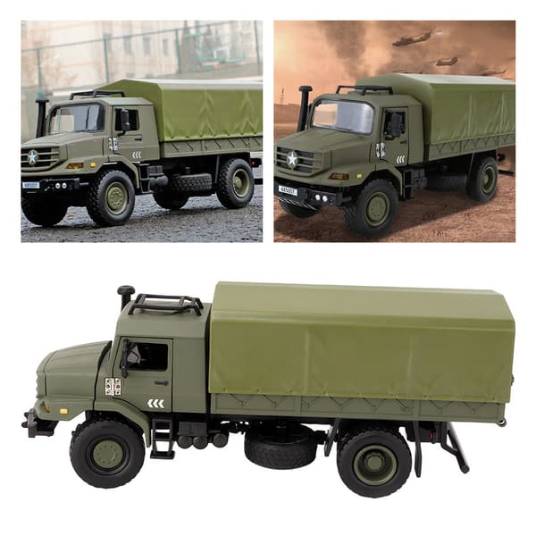 36 Mini Legering RC Militærlastbil Legetøj Pædagogisk Modelbil