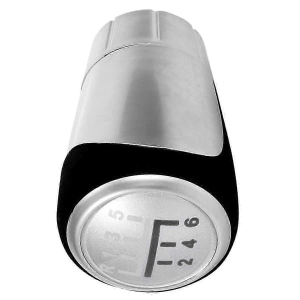 6-vaihteinen vaihdekepin nuppi E81 87 E46 E90 E91 E92 25110429269 Black  Silver