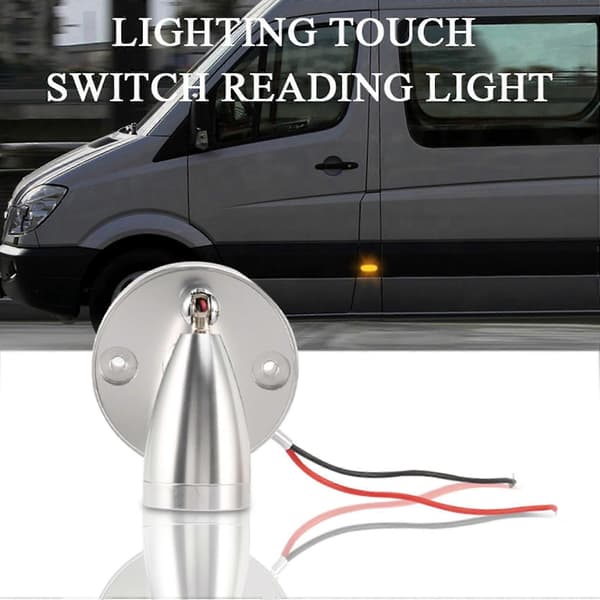 Rv Led Spot Læselampe, 12v Indvendig Spotlight Kontakt Switch Med Usb Interface Til, Båd, Autocamper