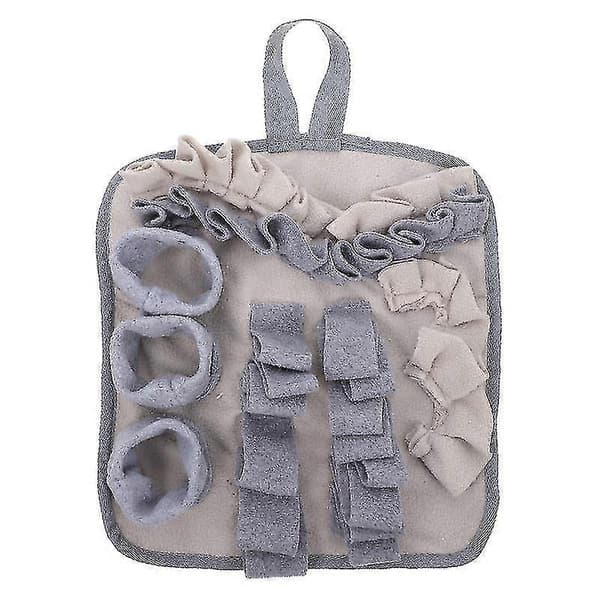 1 stk. Kanin Snusemåtte Polar Fleece Måtte Kæledyr Snusepude Kanin Hamster Foderdispenser