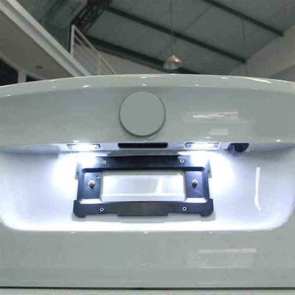 3 par LED nummerpladelys til - W124 W201 W202 bilnummerpladelys
