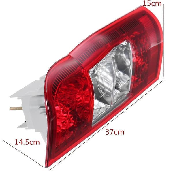 Bil Bakre Støtfanger Reflektor Bakre Baklykt Bremselys For Transit Mk7 2006 - 2014 Panel Van Høyre