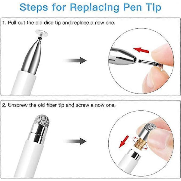 Stylus Penna För Samsung Galaxy S21 Ultra Plus S20 FE S 21 A72 A52 A32 A22 A82 5G Note 8 9 10 20 Universal Smartphone Penna Black Stylus Pen