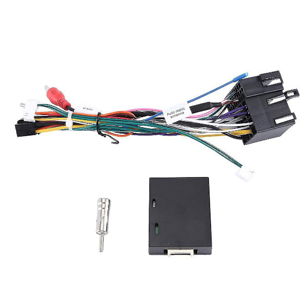 Bil Android Radio Canbus Kabel Strøm Ledningsnett Socket Adapter Med Can Bus Dekoder For 147 159