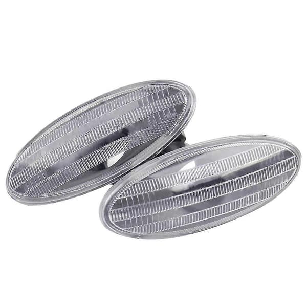 4X Bil Sidemarkeringslys Blinklys Repeater Lampe Indikator til Square Juke Leaf Note Micra March Juke M