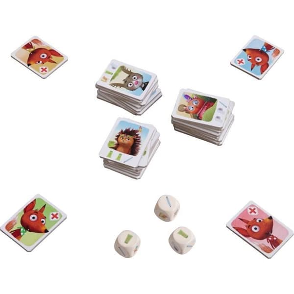 Brætspil - HABA - Lille Dyrlæge Ræv - 4 år og opefter - Terningespil med dyr