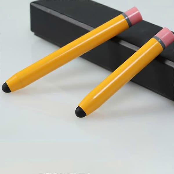 Faux Crayon Touch Pen för Barn Nostalgisk Penna Pekskärm Kapacitiv Penna för Android Iphone Ipad A1
