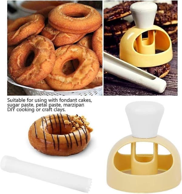 Donut Maker Kutter Form Desserter Donut Kjeks Kake Bakeform DIY Verktøy for Familie og Barn
