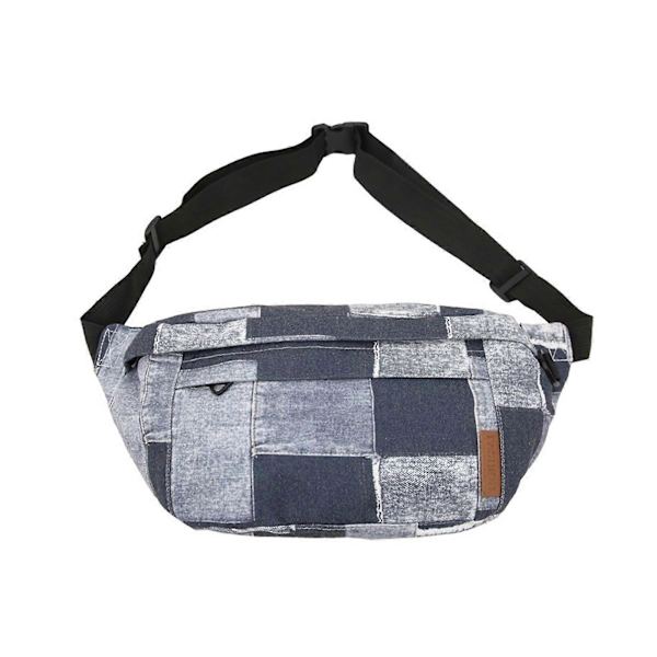 Midjeväska Multifunktionell Crossbody-väska Telefonväska Jeansväska Bröstväska med Justerbar Rem Bältesväska Banan Midjeväska brun Black