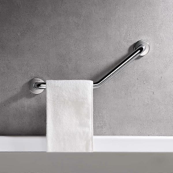 135 Dusjhåndtak 40 cm, Badehåndtak, Krom, Rustfritt stål, Sølv