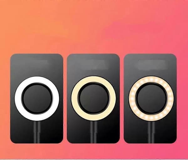 Clip-on Ring Light Selfie LED Fyllys Clip Type Beauty Light