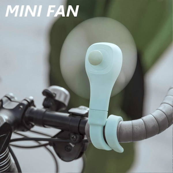 Ladattava minituuletin USB-liittimellä (vihreä)