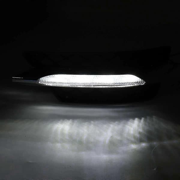 Drl Frontfanger Grill List Led Tåkelys Kjørelys Tåkelykt For W204 C-klasse 20
