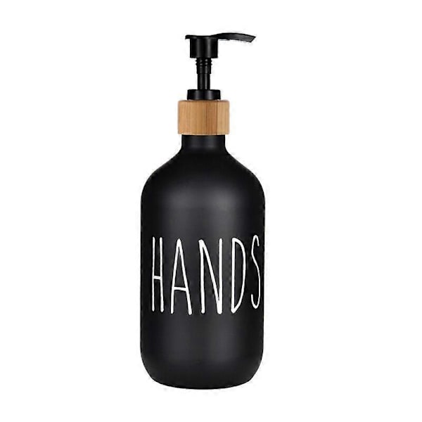Keittiön pesuallashanaan nestesaippua-annostelijapumput 300 ml, manuaalinen painallus, järjestelypullo, ruostumattomasta teräksestä valmistettu pää B-hands bottle