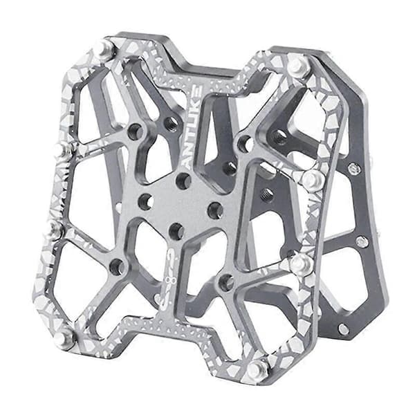 Clipless Pedalplattformsadaptrar av aluminiumlegering, cykelpedaladapter, cykelutrustning Gold