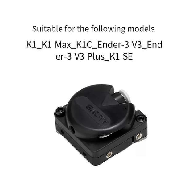 Ekstruderingssæt til K1/K1C/K1Max 3D-printer til K1 Max K1C V3 Plus K1 SE 3D-printerdel Black