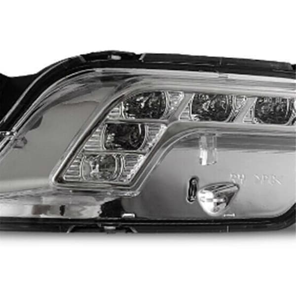 LED Varselljus DRL Nedre Stötfångargrill för W212 E300 E350 E500 2009-2013, Höger
