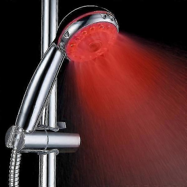 Led Chuveiro Brusehoved Sprinkler Justerbar 3 Tilstande