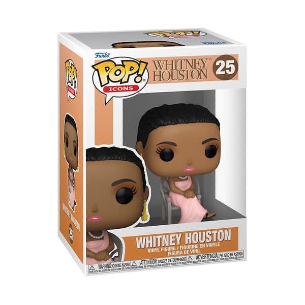 Whitney Houston (Debut) Pop! Icons Vinyylihahmo Multicolor One Size