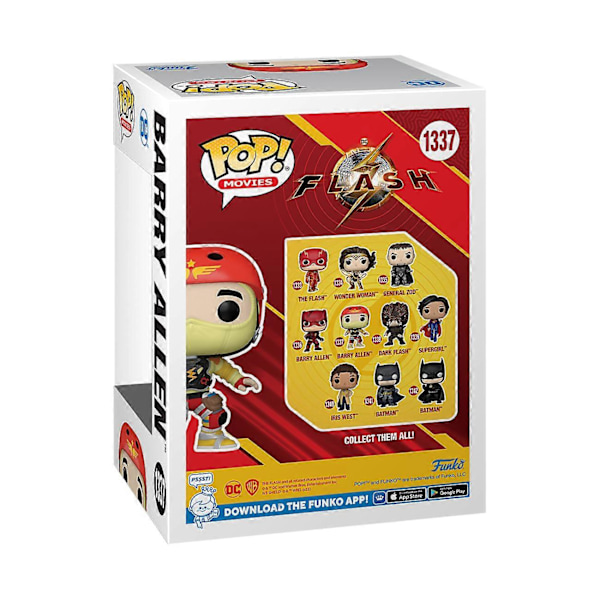 Barry Allen The Flash Pop! DC Comics Vinyylifiguuri Multicolor One Size