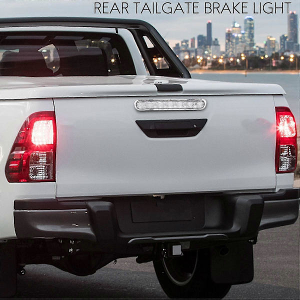 Bil LED Bakre 3. Bremselys Lampe Hvit Linse 81570-0k080 For Mk6 Sr5 2005-2014