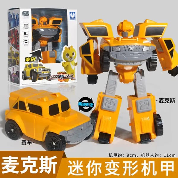 MiniForce X Volt Robot Leker Actionfigurer Simuleringsbil Deformasjon Mini Leke M Max With Original Box