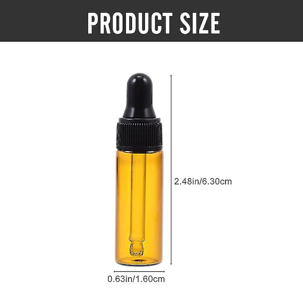 20 stk. 5 ml dropperflasker