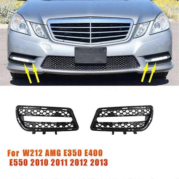 Bil Tåkelys Ramme Base Tåkelys Grill For - W212 E350 E400 E550 2010-2013 2128851753 2128851853